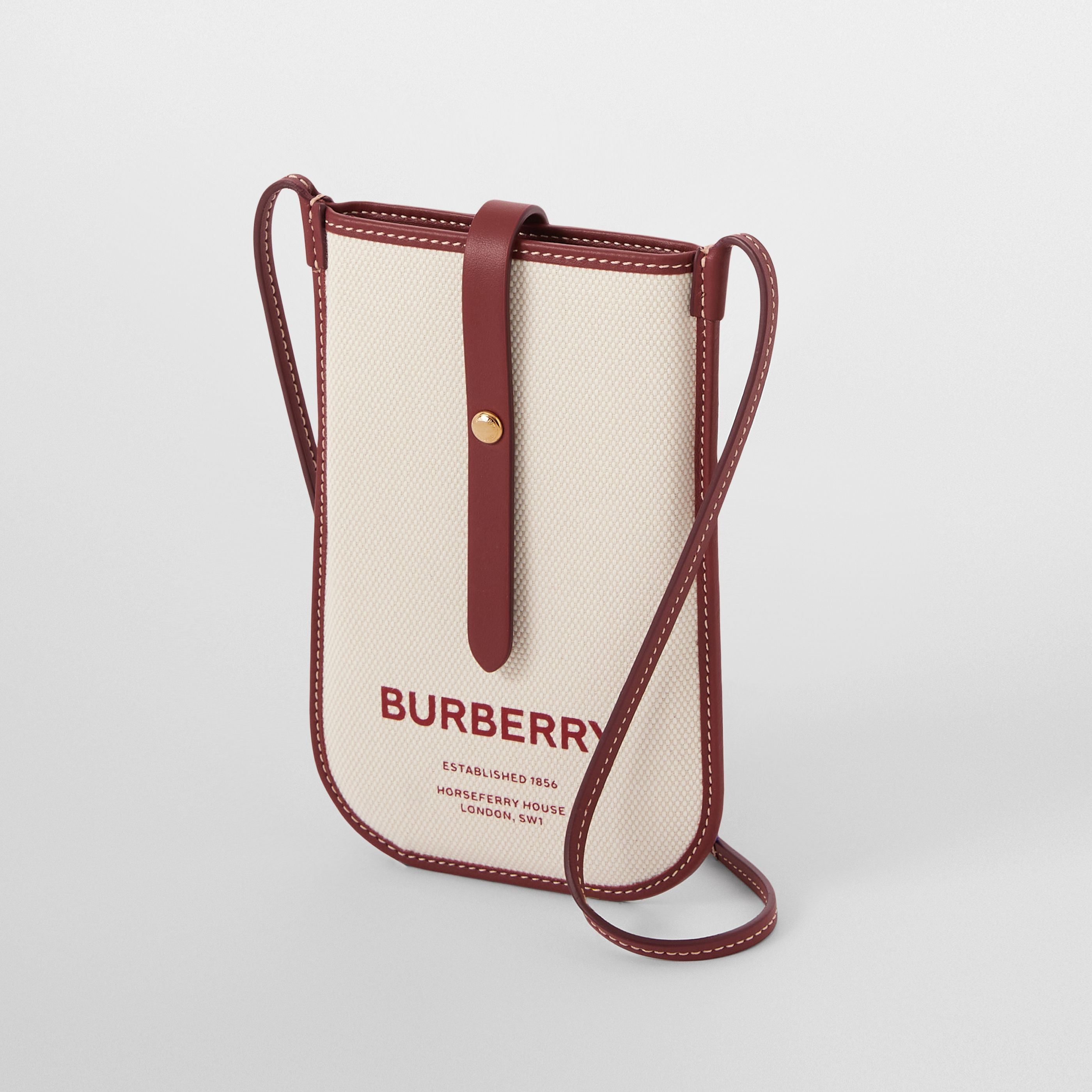 Burberry Horseferry Print Phone Case In Nude