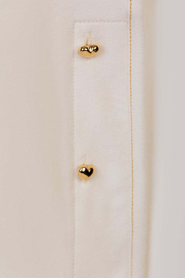Aigner Heart-button Jersey Sweatpants In Pink