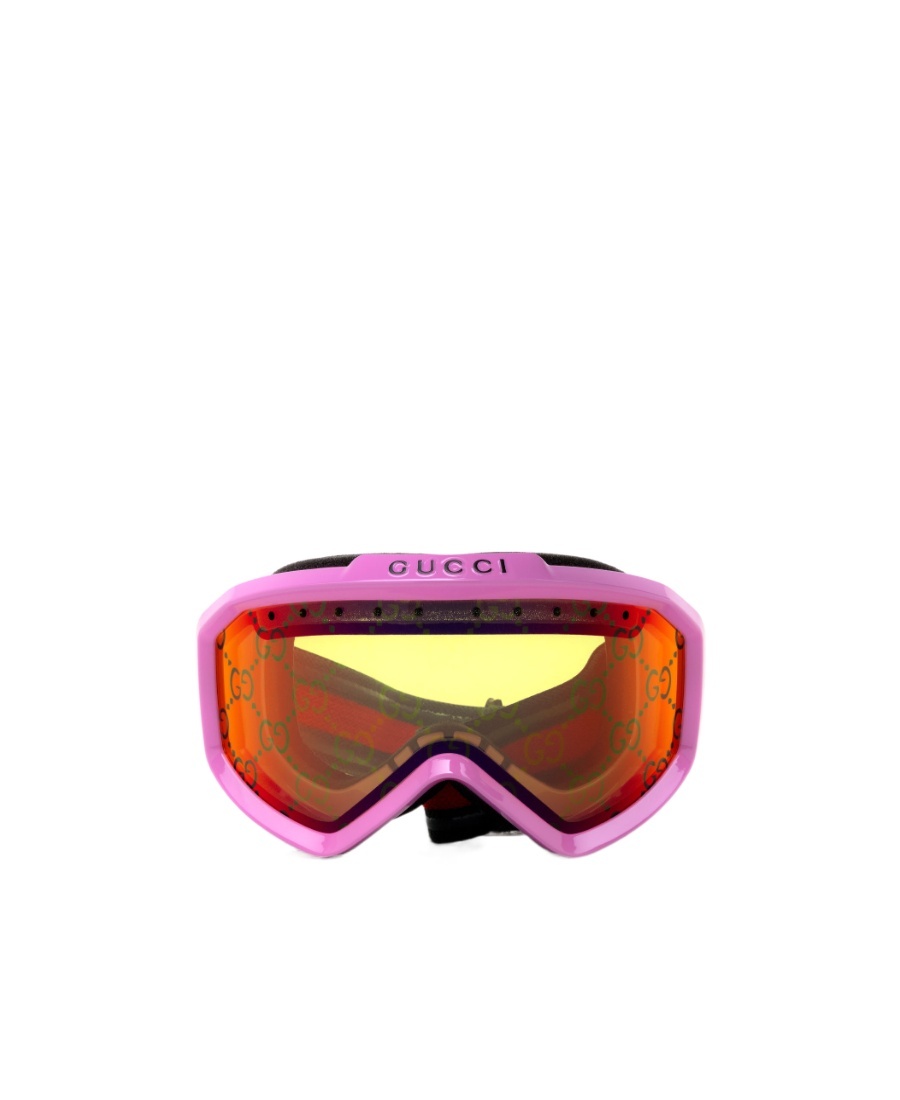 Gucci Eyewear Ski Oversized Frame Goggles In Multicolor