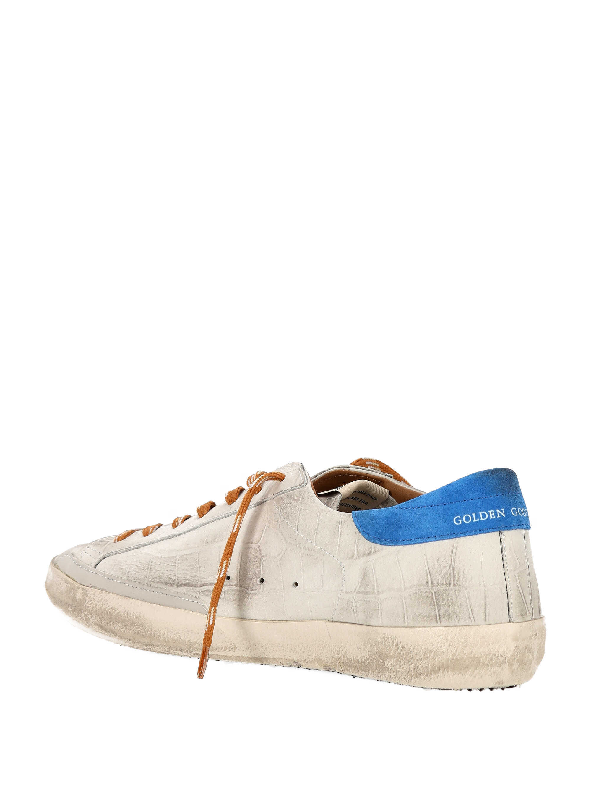 Golden Goose Round Toe Low-top Casual Shoes In Brown