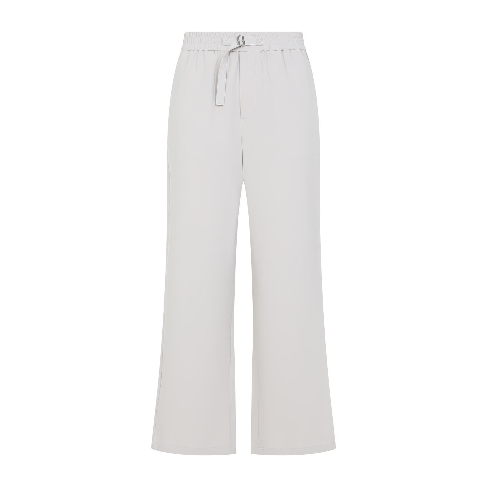 AMI ALEXANDRE MATTIUSSI STRAIGHT ELASTICATED TROUSERS