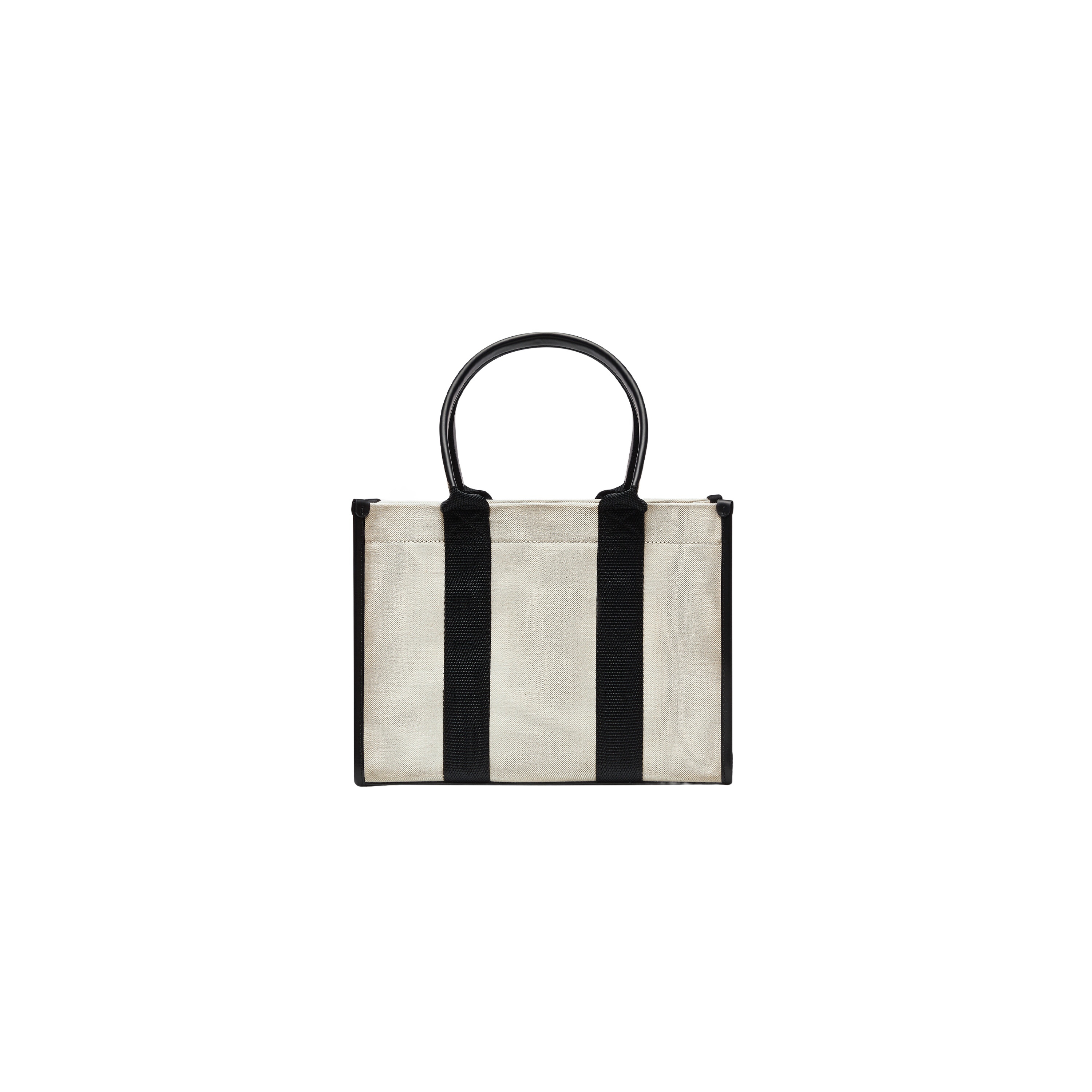 Balenciaga Small Neo Navy Canvas Tote Bag In Black