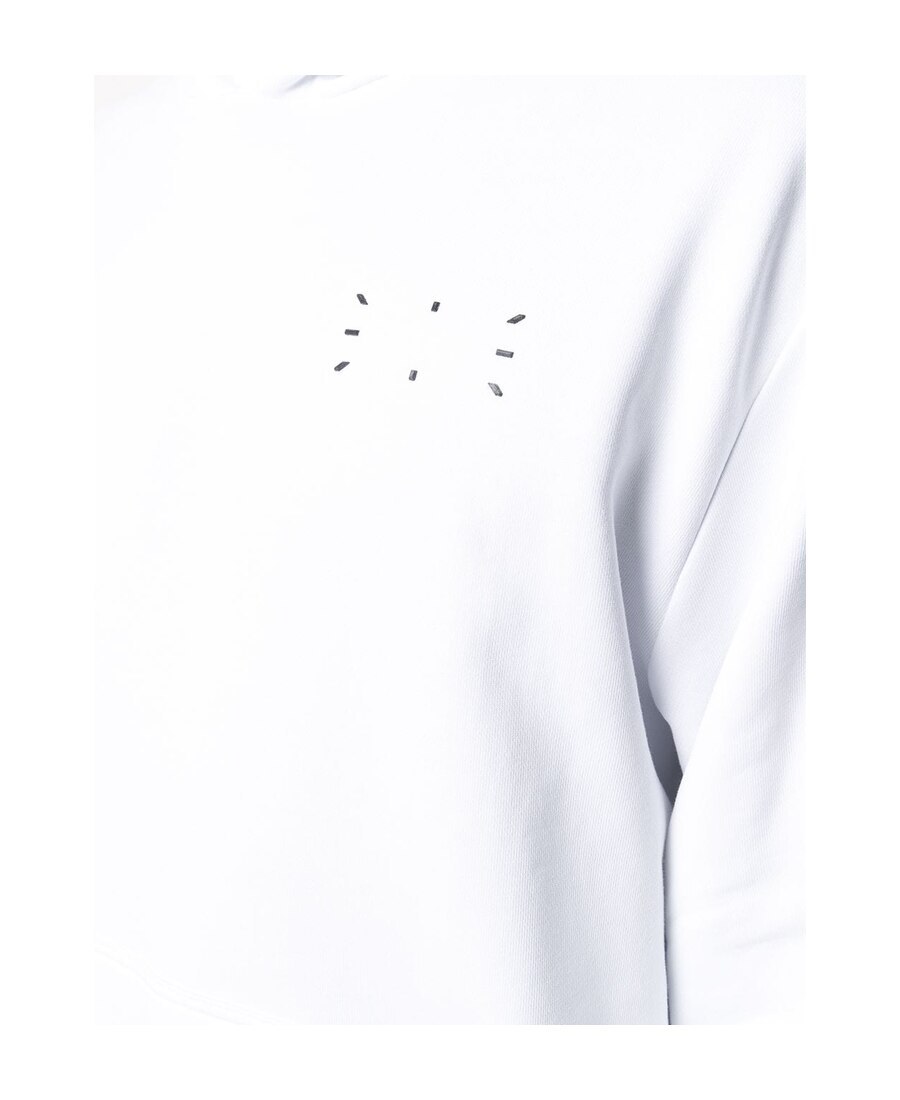 Mcq By Alexander Mcqueen Drawstring Hoodie In White