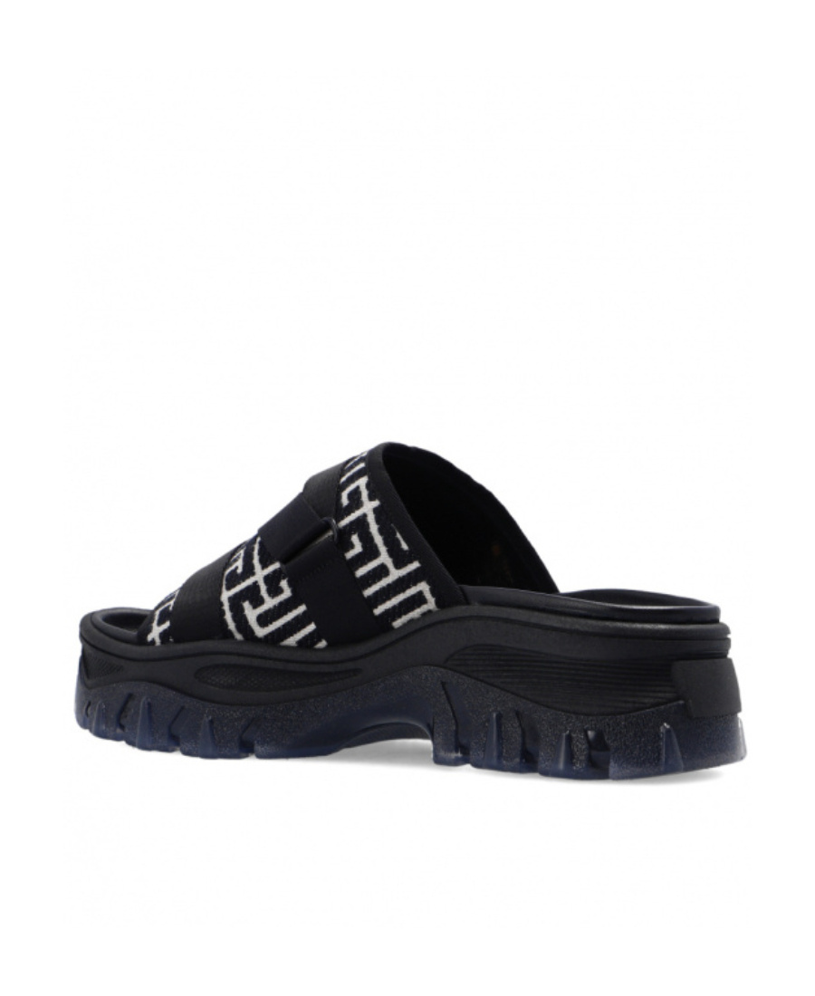 Balmain Flats In Black