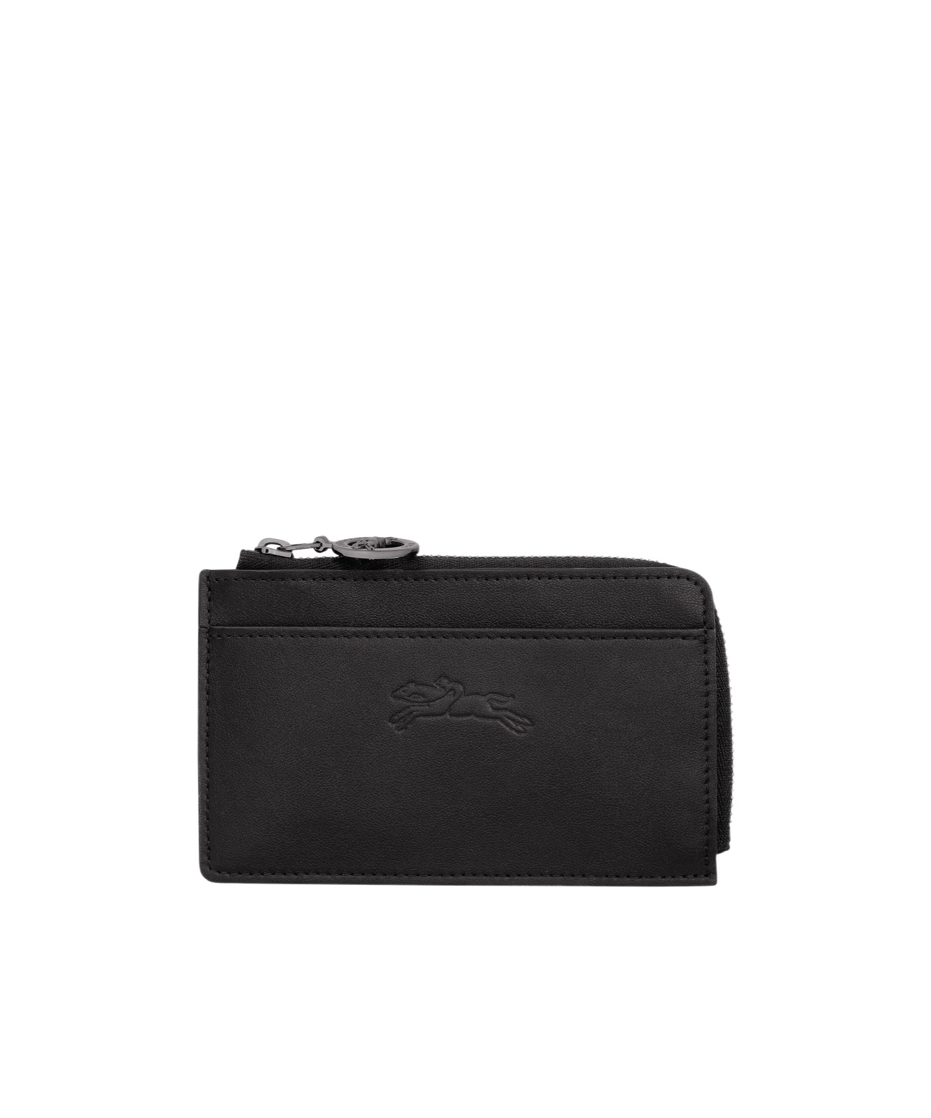 Longchamp The Xtra Card Holder Folding In Black