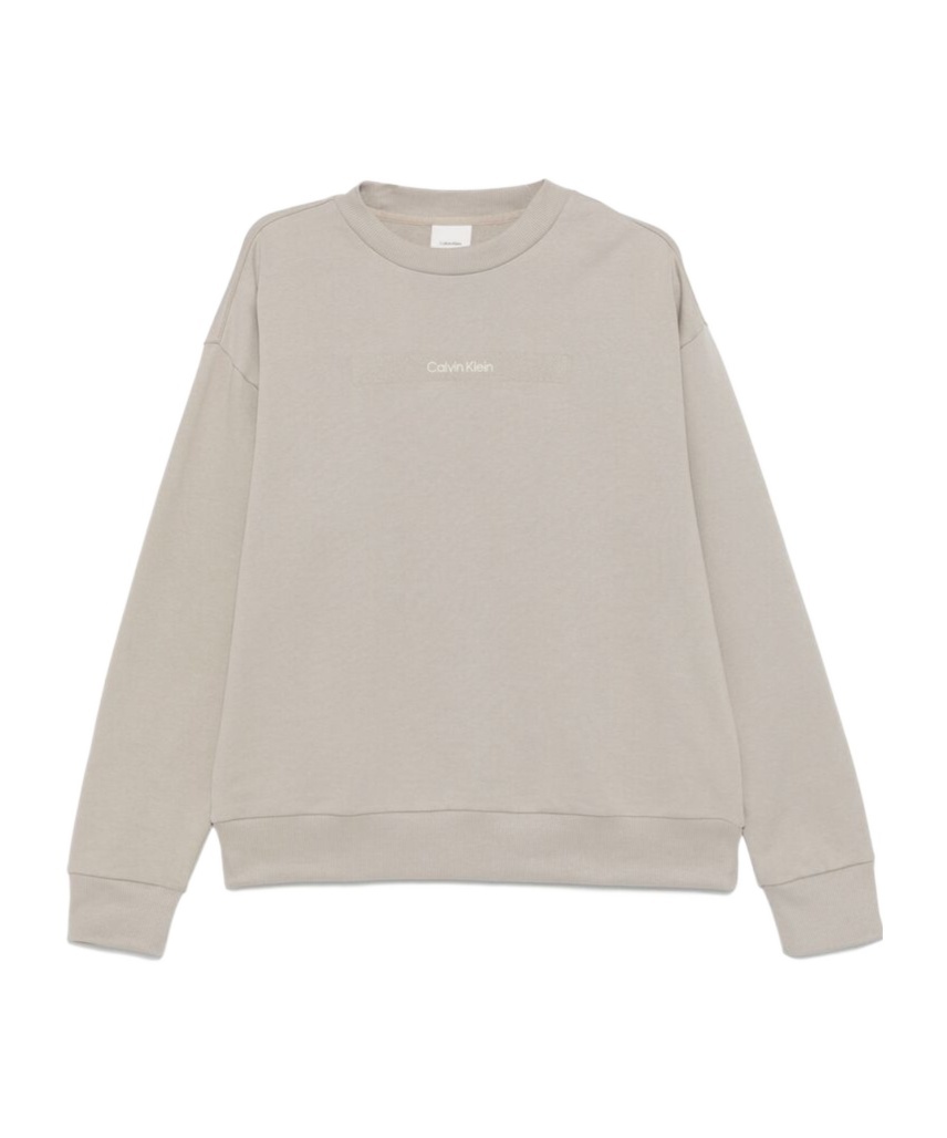 Shop Calvin Klein Long-sleeved Sweater In Nude