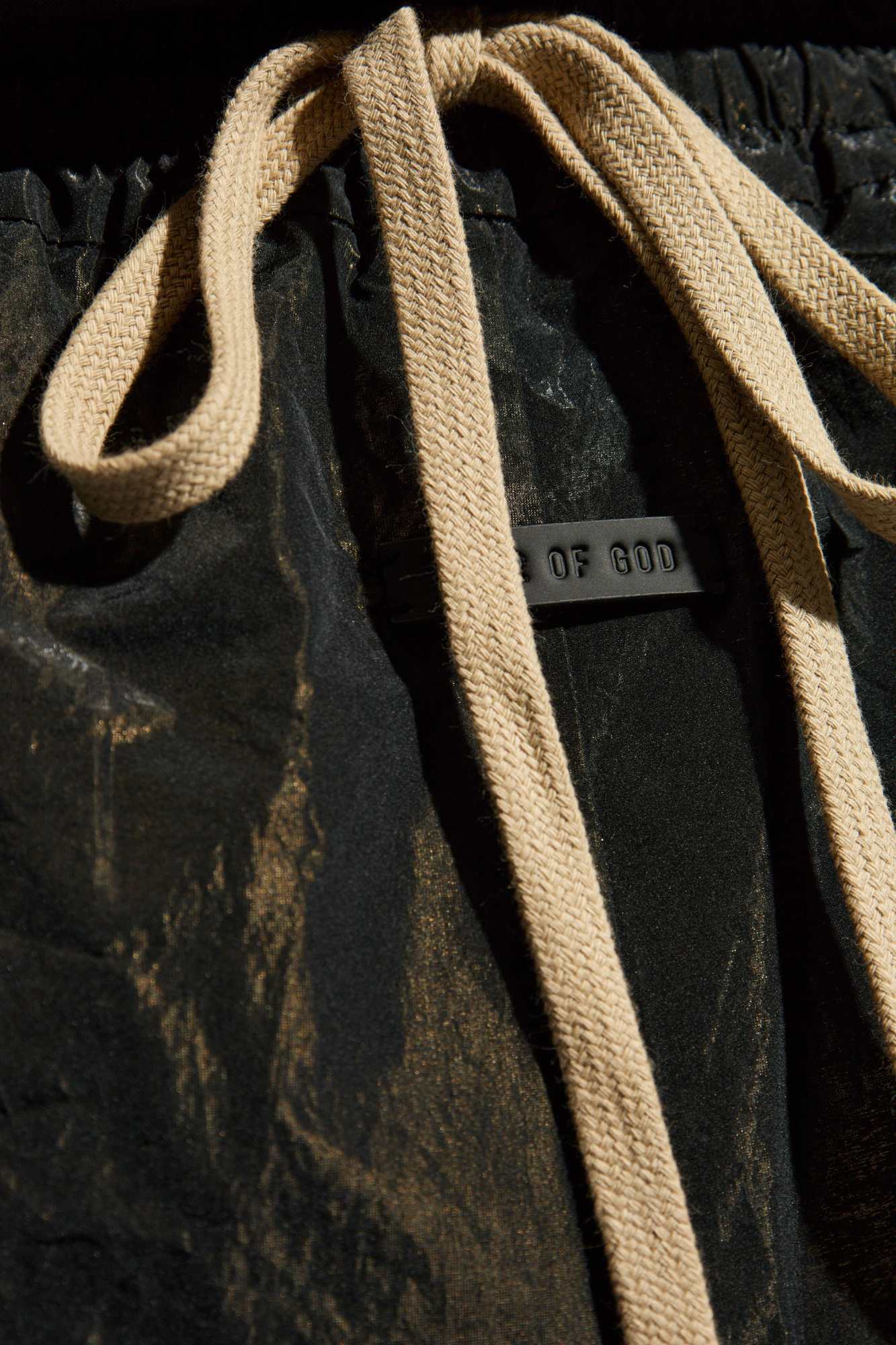 Fear Of God Running Short In Black
