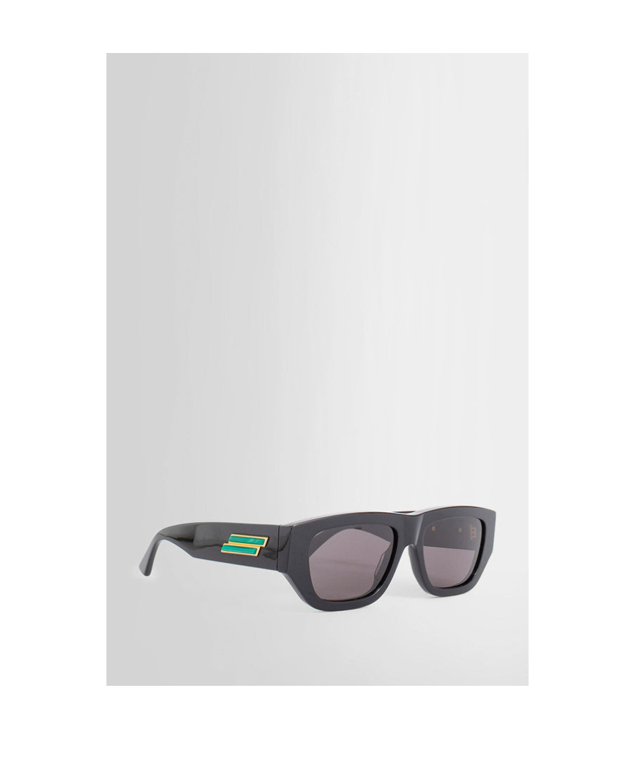 Bottega Veneta Logo Sunglasses In Black