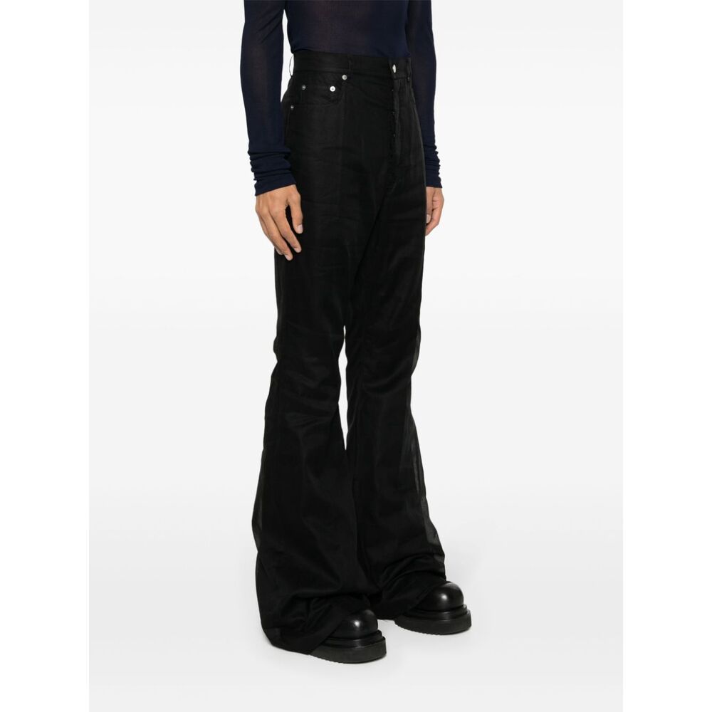 Rick Owens Bolan Bootcut Trousers In Black