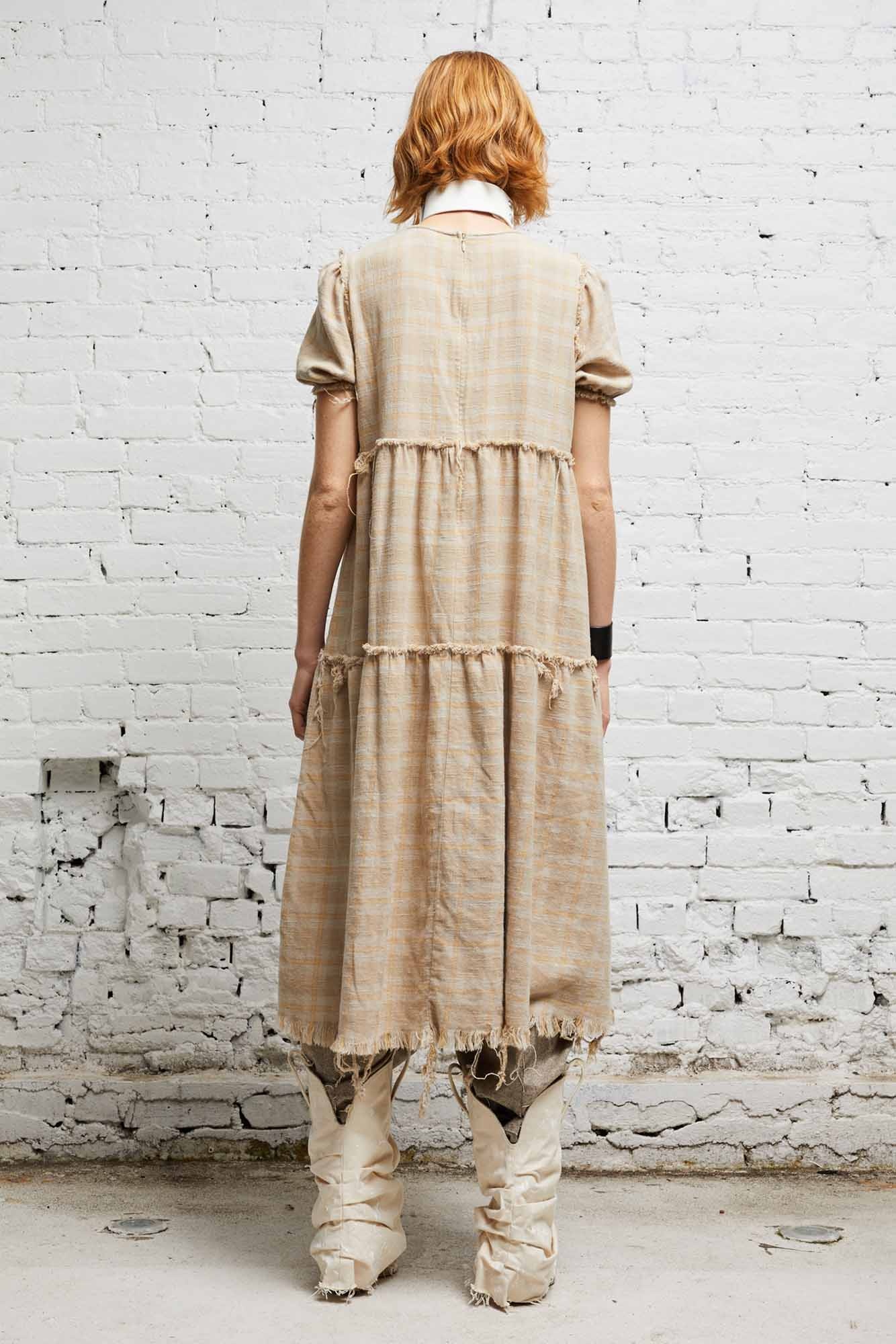R13 Medium-length Dress In Nude