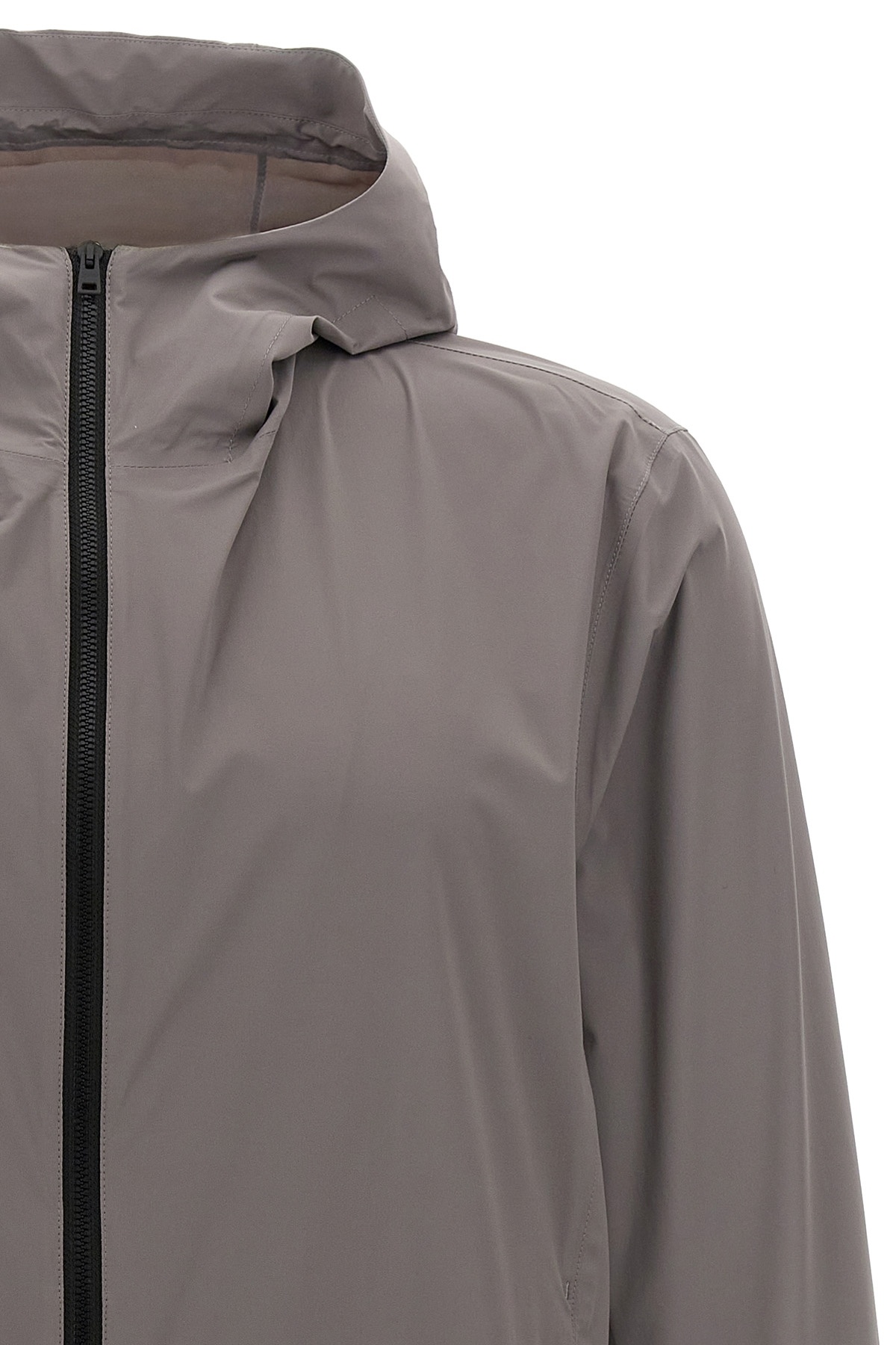 Herno Long-sleeved Casual Jacket In Gray