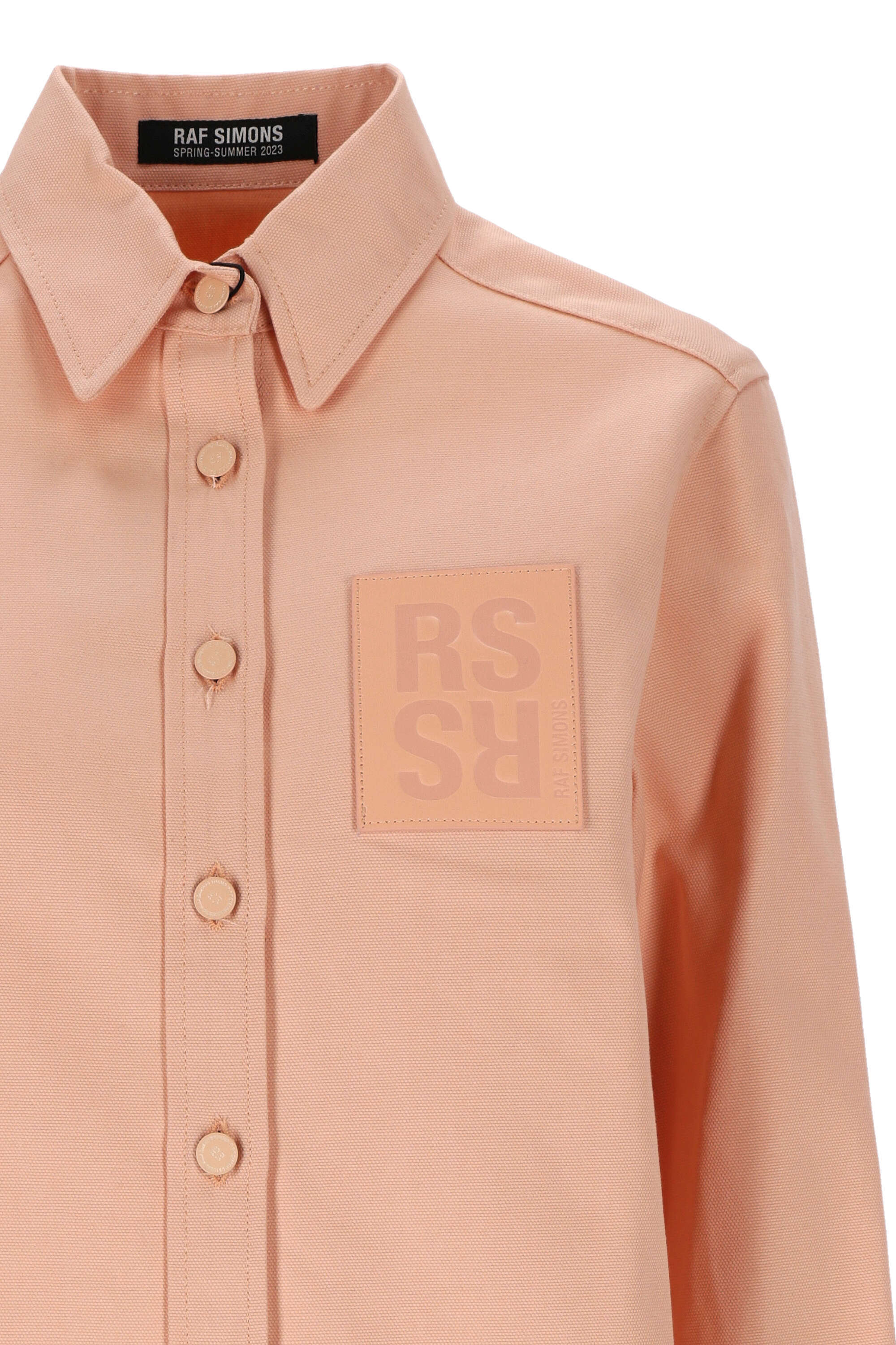 RAF SIMONS LOGO LONG-SLEEVED SHIRT