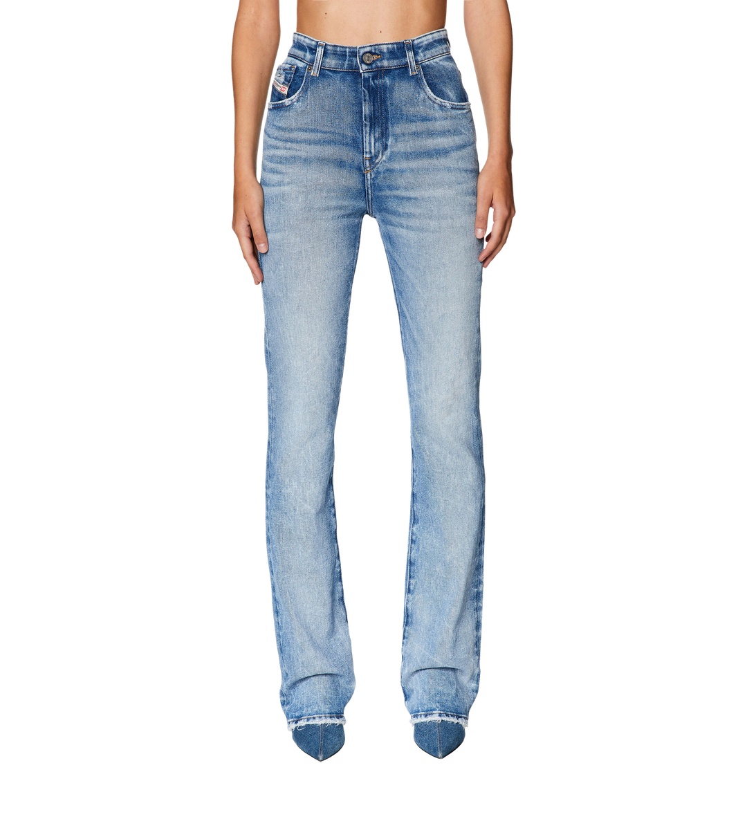 Diesel Belt-loop Jeans In Blue