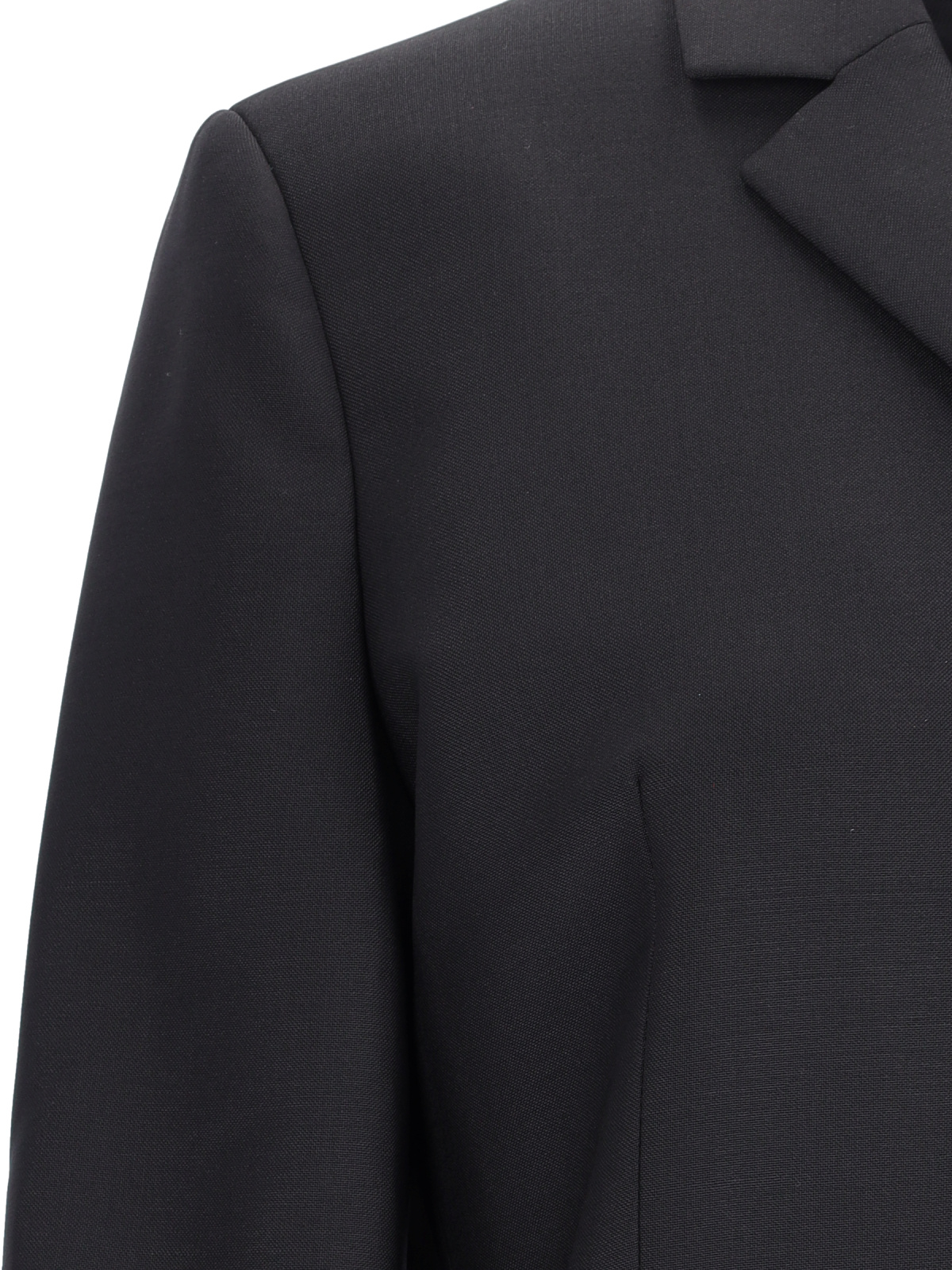 Rohe Róhe Róhe Single-breasted Blazer In Black In Black