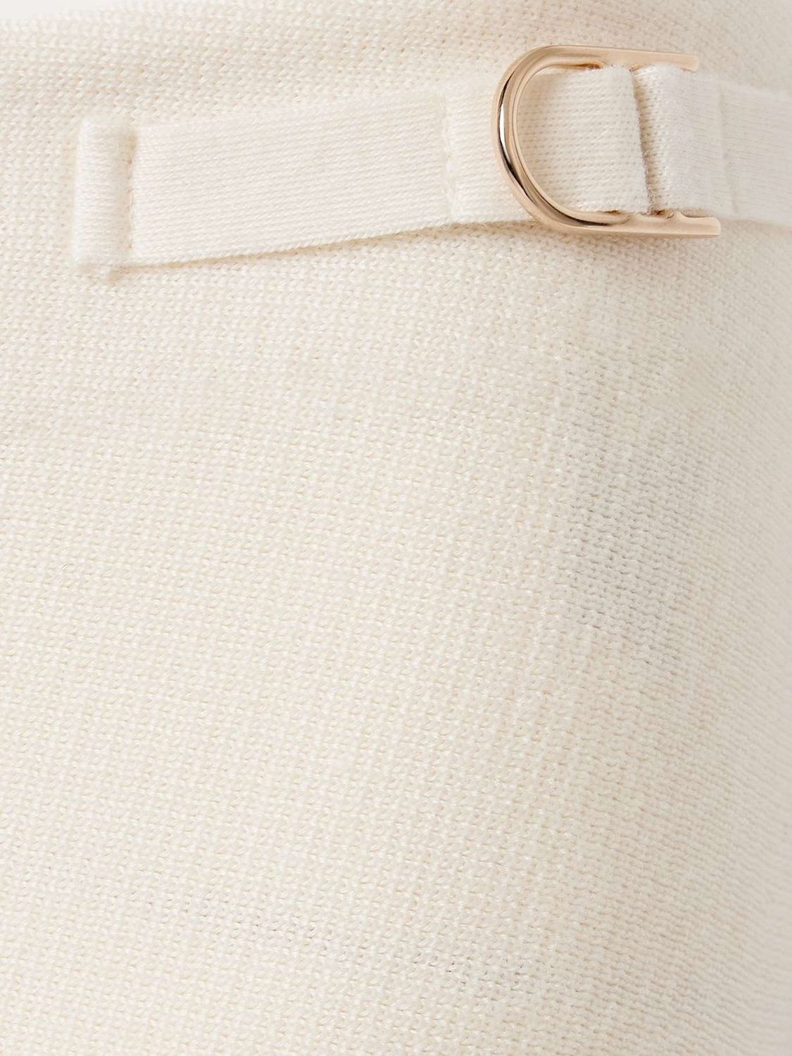 Gabriela Hearst Flared Casual Pants In White