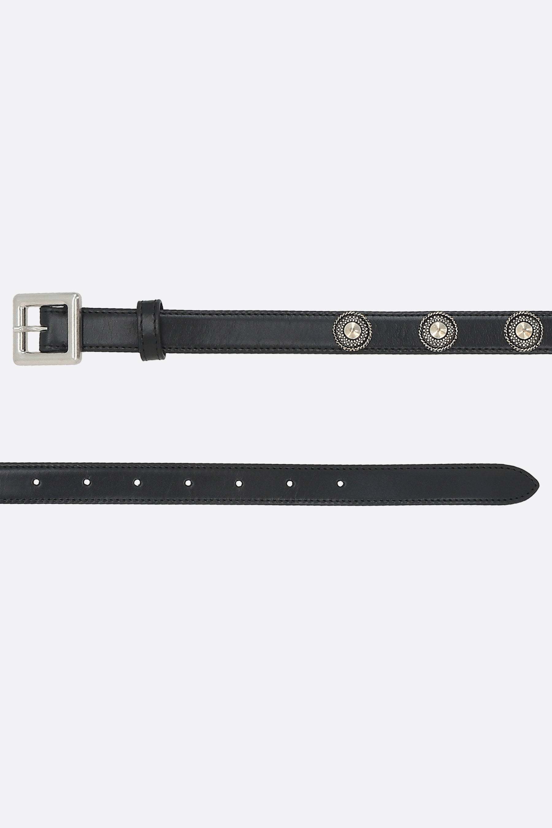 Ann Demeulemeester Adjustable Waist Belt In Black