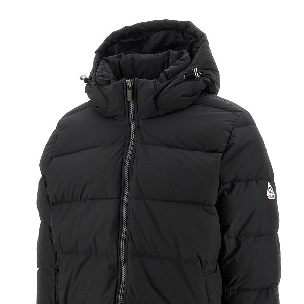 Pyrenex Black Polyester Spoutnic Down Jacket In Black