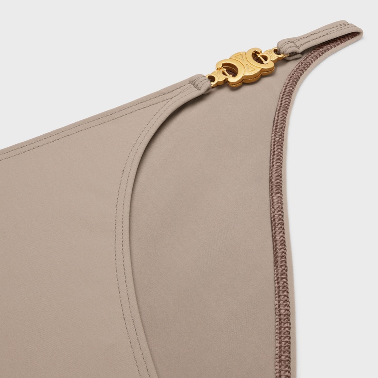 Celine Triomphe Swimming Trunks In Nude