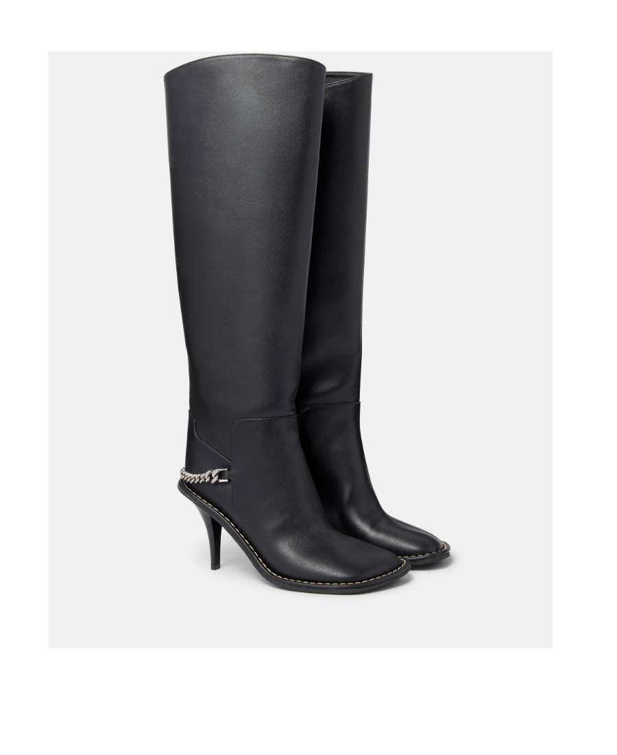 Stella Mccartney Ryder Boots In Black
