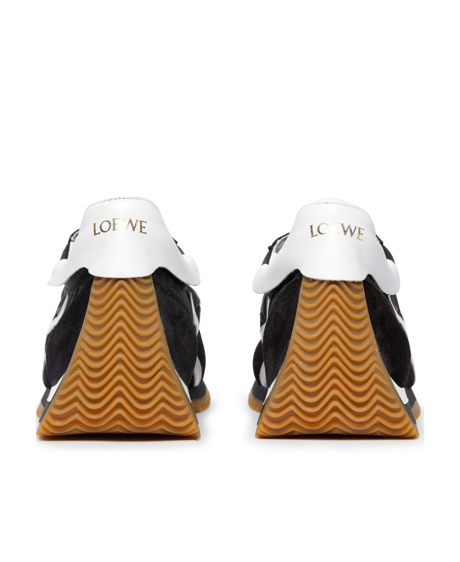 Loewe Flow Runner Low-cut Sneakers In Black