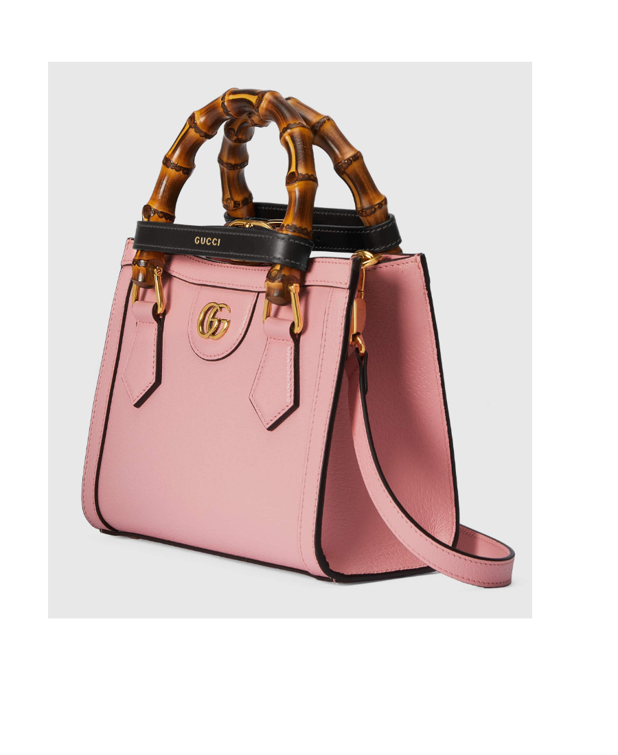 Gucci Logo-plaque Tote Bag In Pink