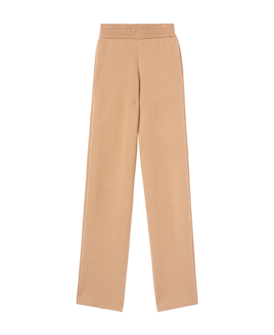BURBERRY EMBROIDERED-LOGO TRACK PANTS