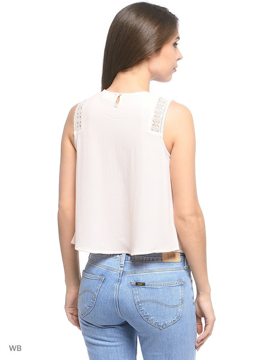 Burberry Hollow-out Design Vest In White