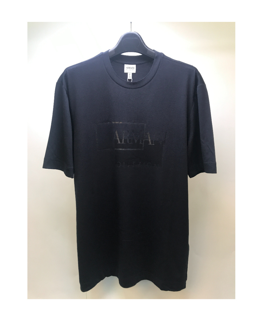 ARMANI COLLEZIONI LOGO DETAILS SHORT-SLEEVED T-SHIRT