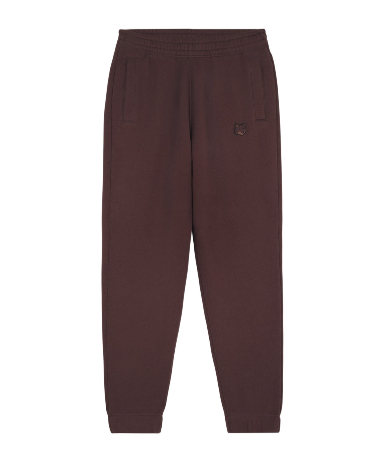 Maison Kitsuné Logo-print Track Pants In Red