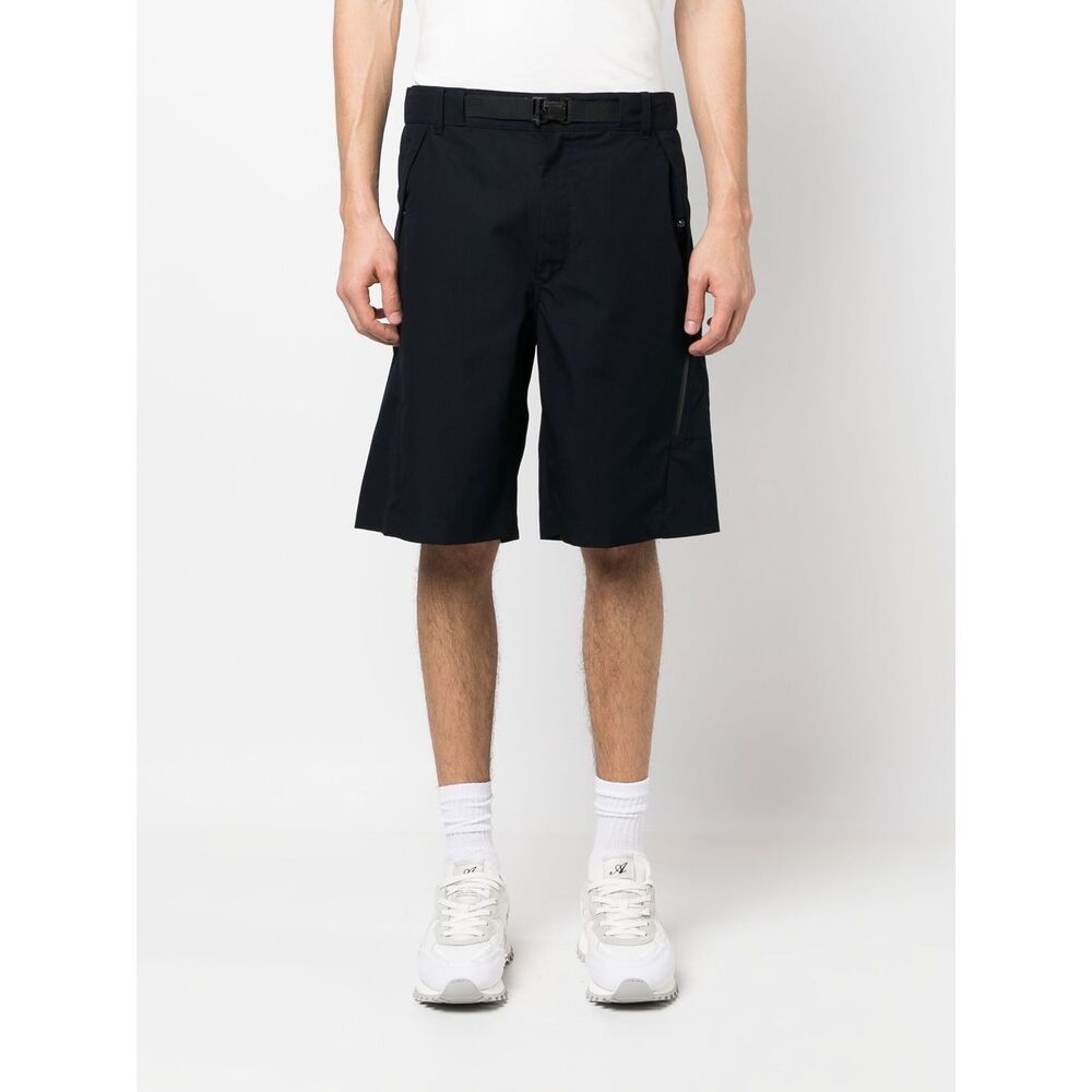 C.P. COMPANY C.P. COMPANY KNEE-LENGTH BELTED-WAIST SHORTS