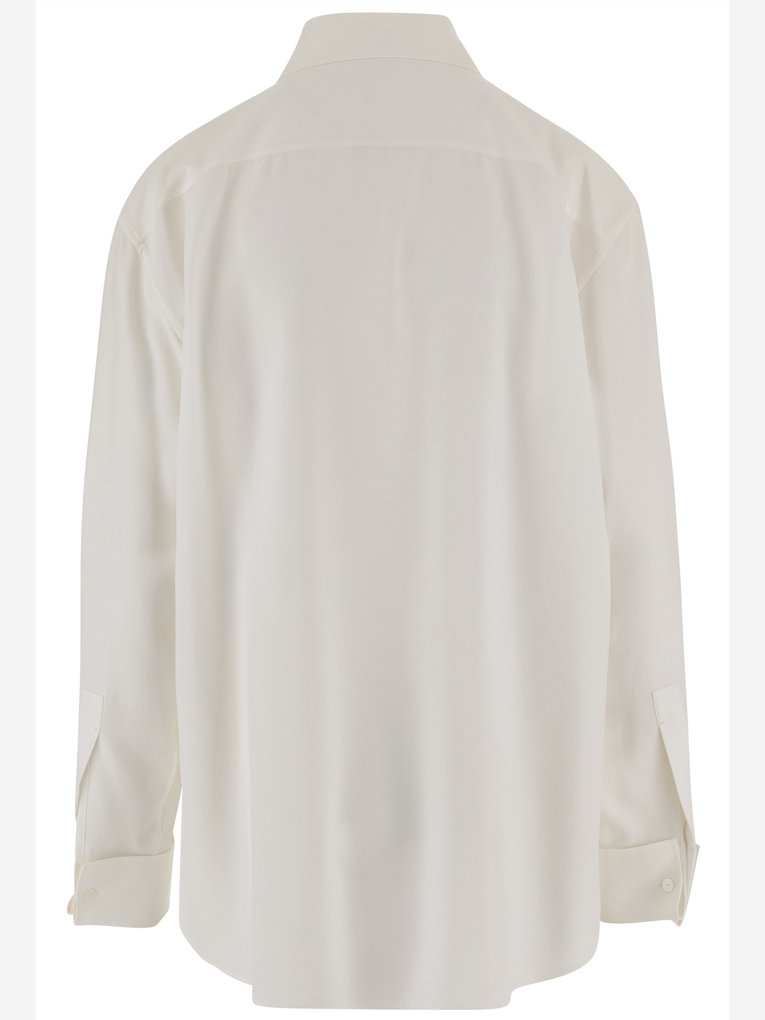 The Row Easten Shirt Long Sleeves Buttoned Cuffs In Animal Print