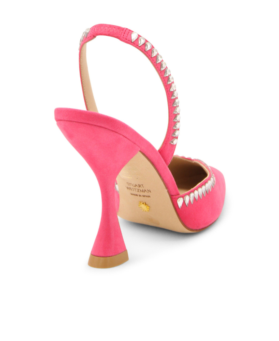 Stuart Weitzman Gemcut Xcurve 100 Slingback Pump The Sw Outlet In Multicolor