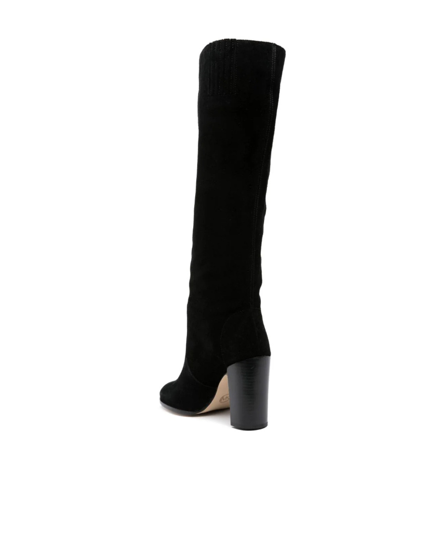 Michael Michael Kors Luella 95mm Suede Boots In Black
