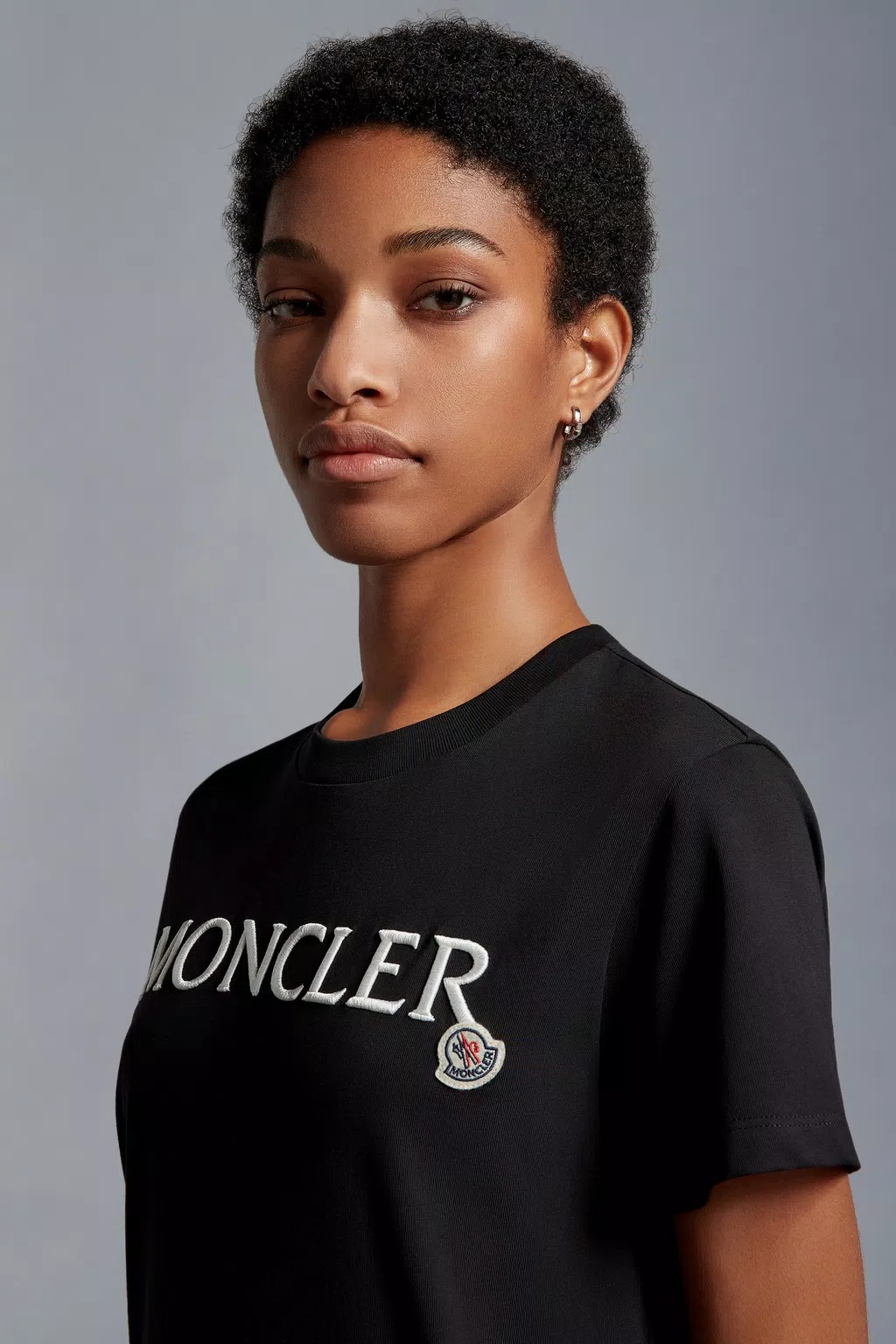 Moncler Ss T-shirt In Black