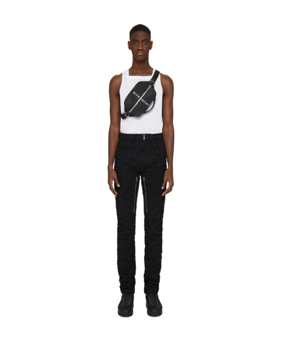 Givenchy Sac Ceinture G-zip En Nylon In Black