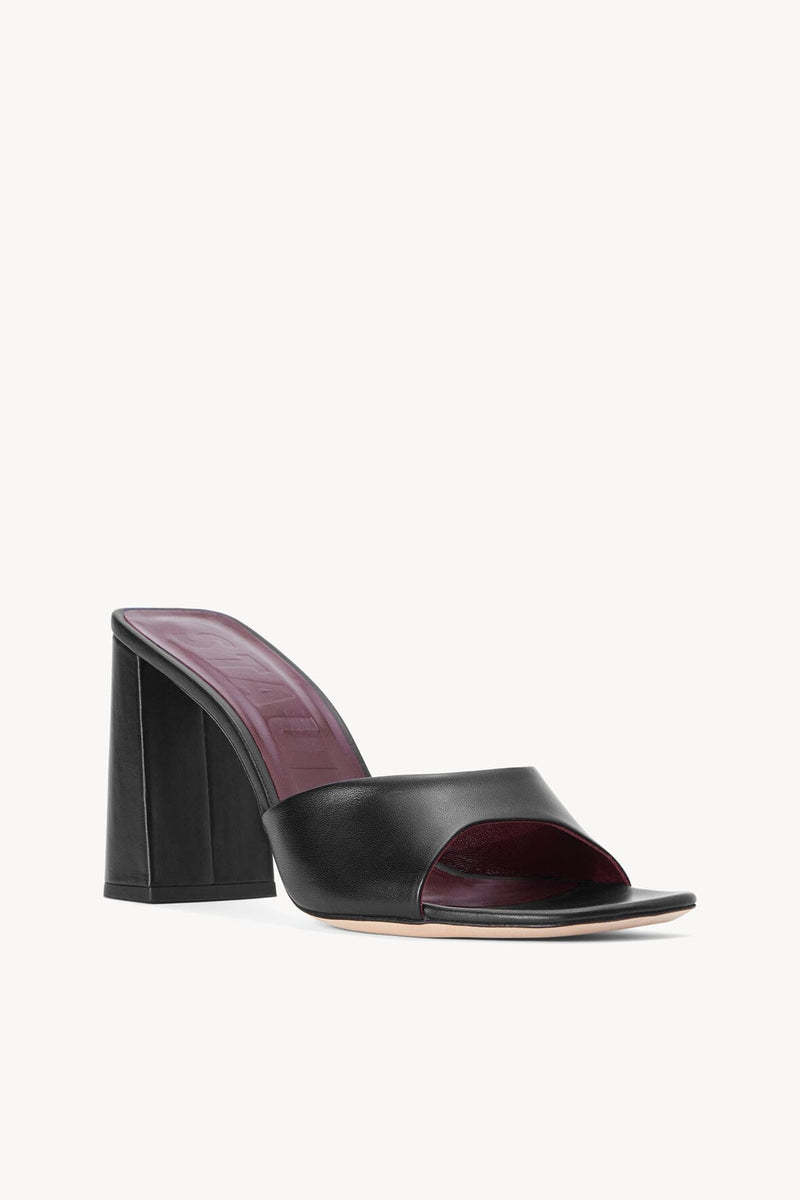 Staud Open-toe Slip-on Sandals In Black
