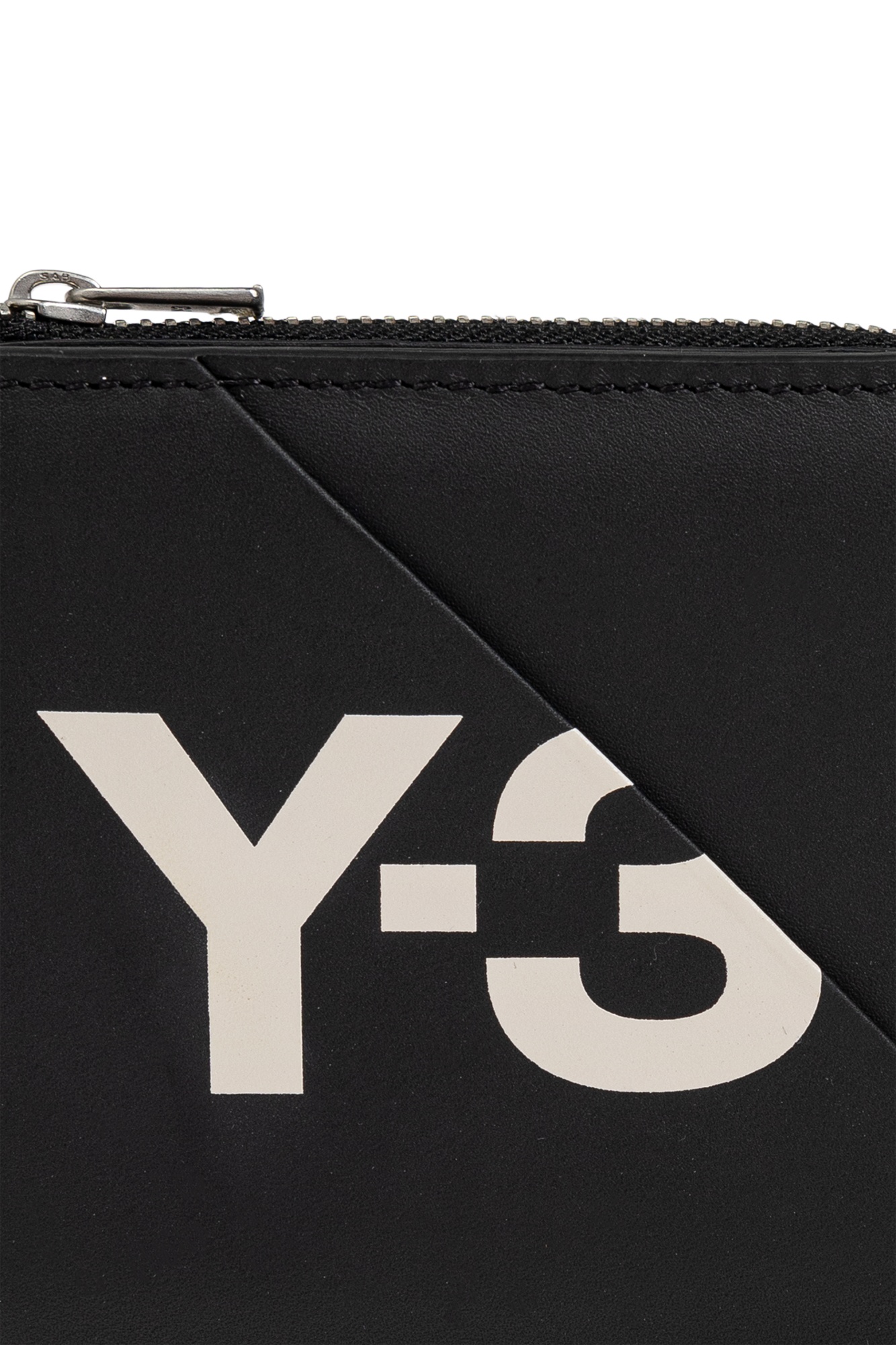 Y-3 X Adidas Logo-print Wallet In Black