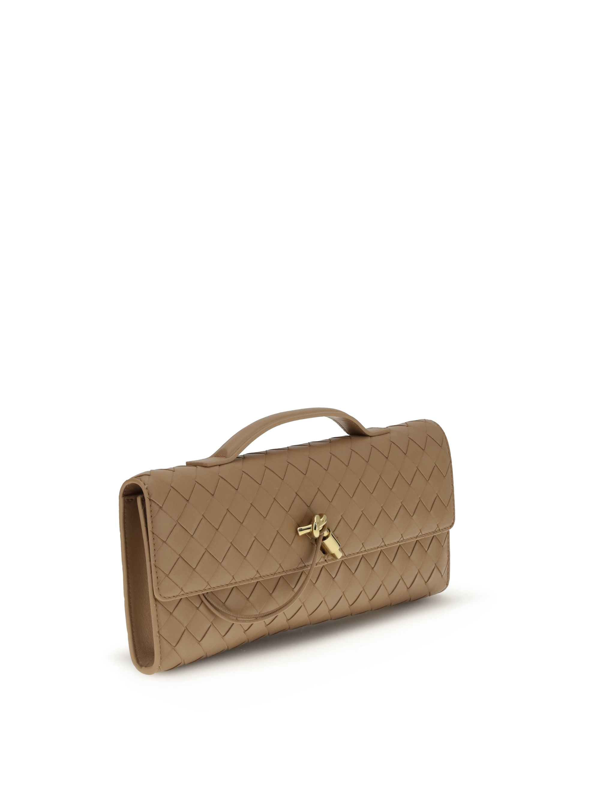 Bottega Veneta Women Long Andiamo Clutch In Brown