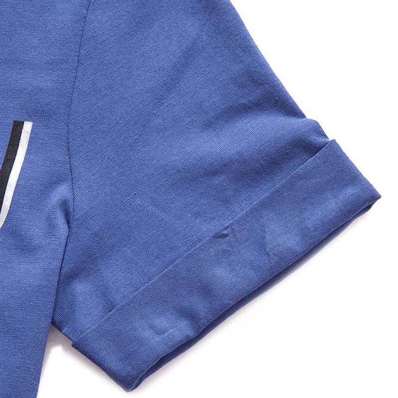 Shop Armani Jeans Logo T-shirt In Blue