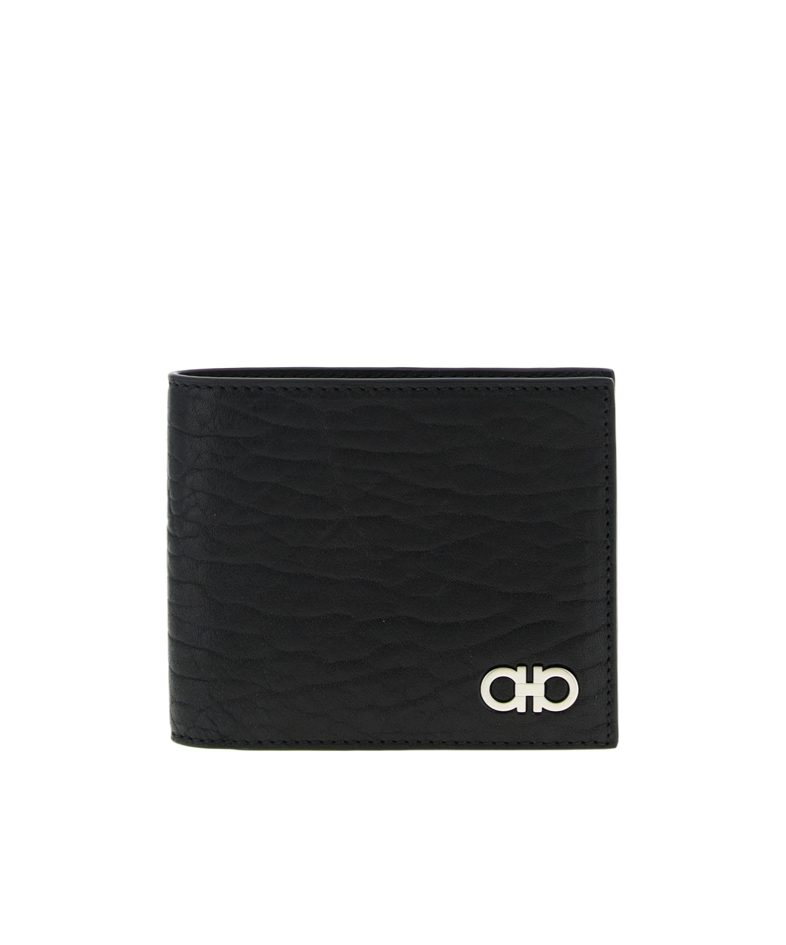 Ferragamo Gancini Wallet In Black