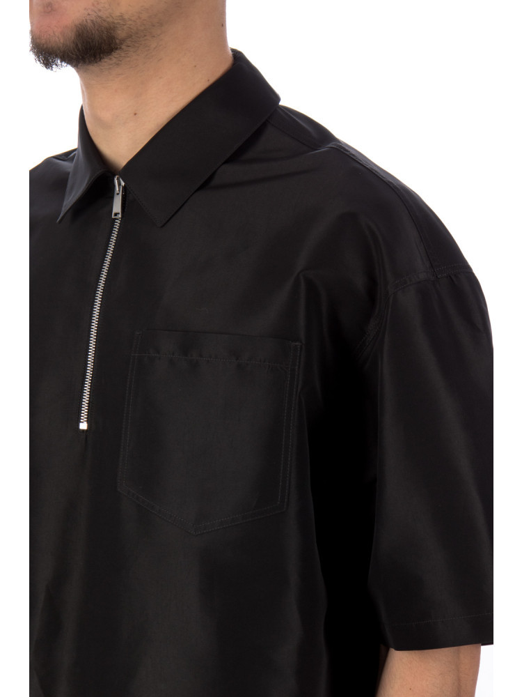 Shop Heron Preston A Short Sleeved Shirt In Black