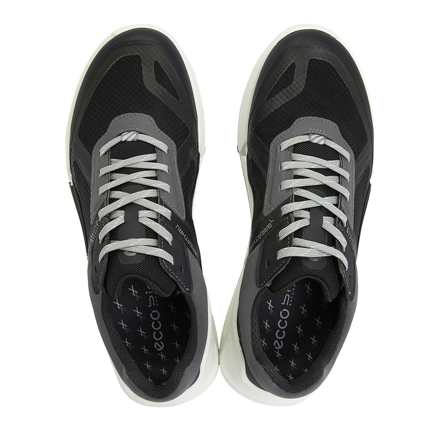 Ecco Hiking Shoes In Black
