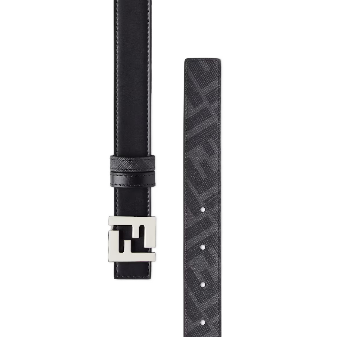 FENDI FENDI SQUARED FF REVERSIBLE BELT