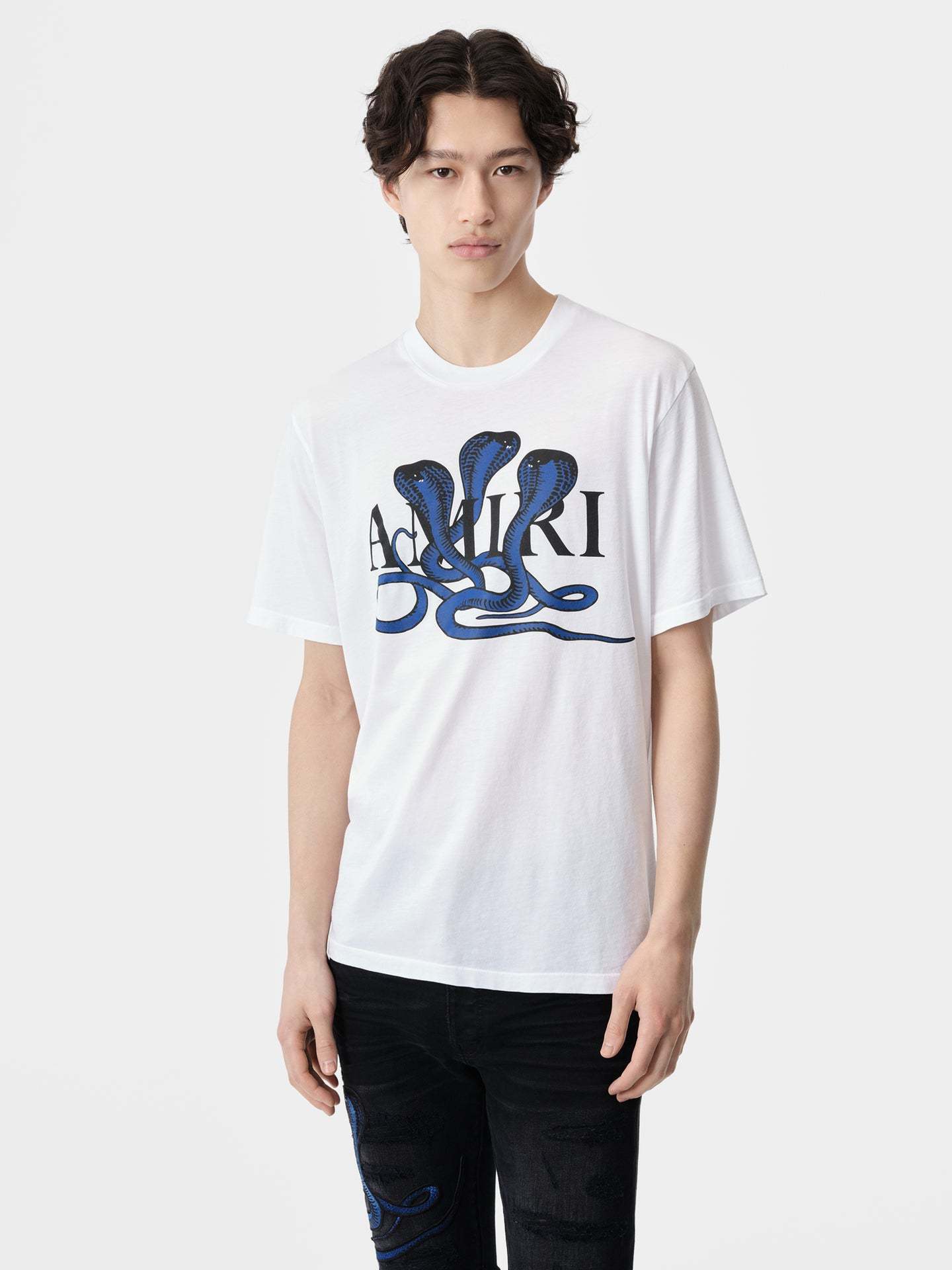 Amiri Poison Cotton T-shirt In White
