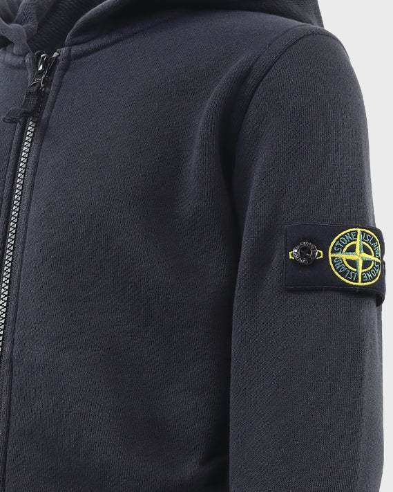 Stone Island Long-sleeved Sweater In Black
