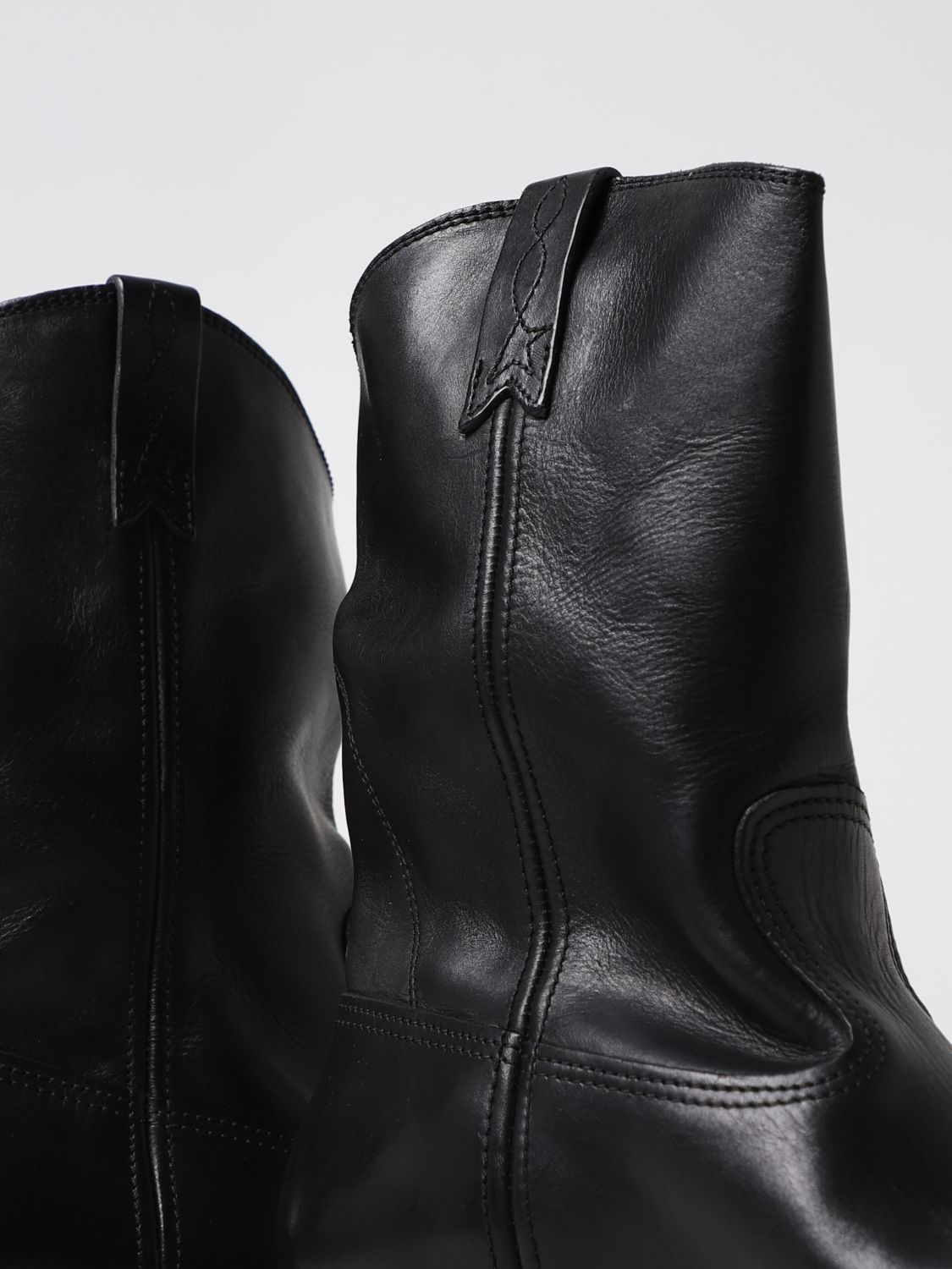 Golden Goose Biker Ankle Boots In Black
