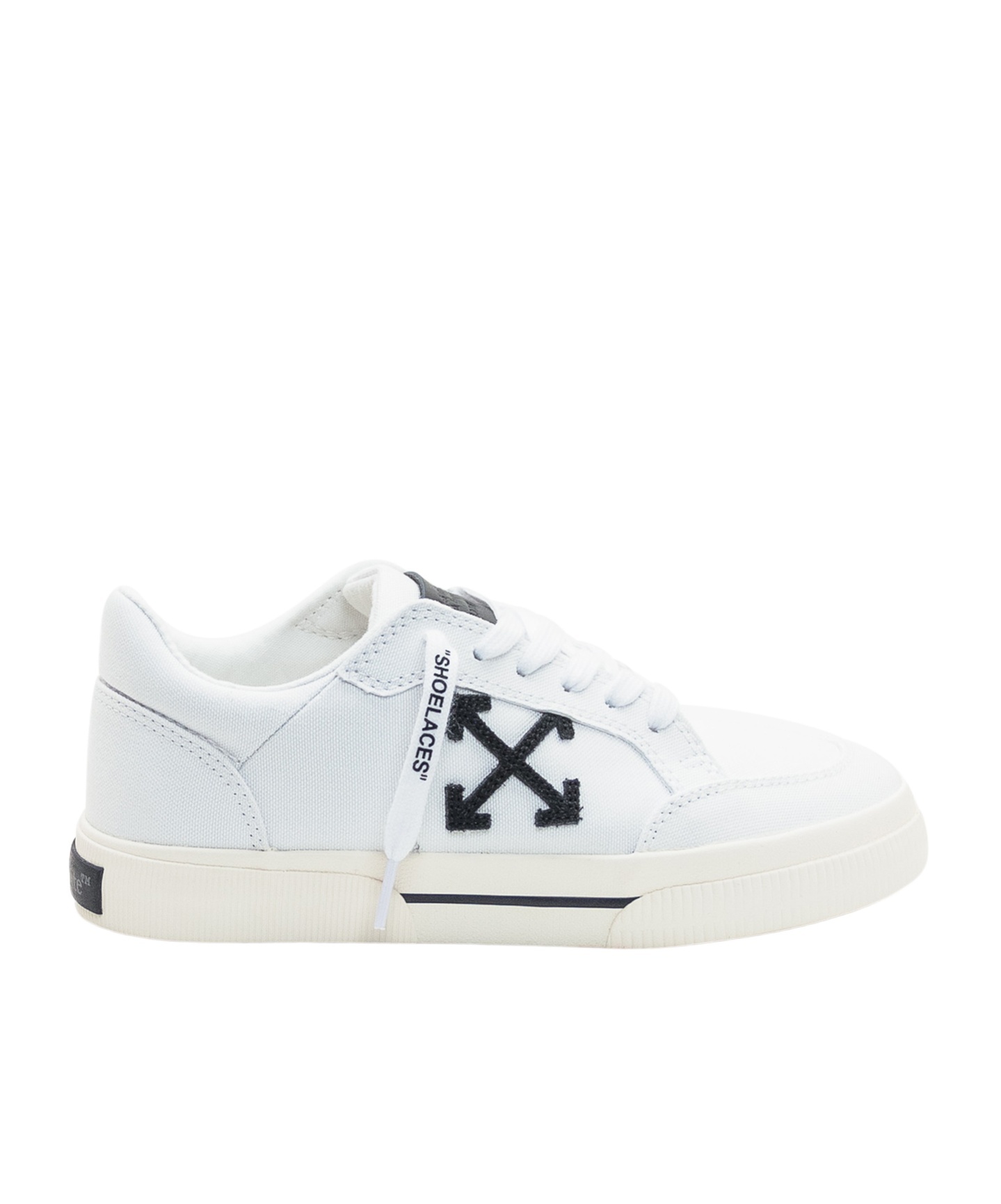 Off-white Lace-up Low-top Casual Shoes In White