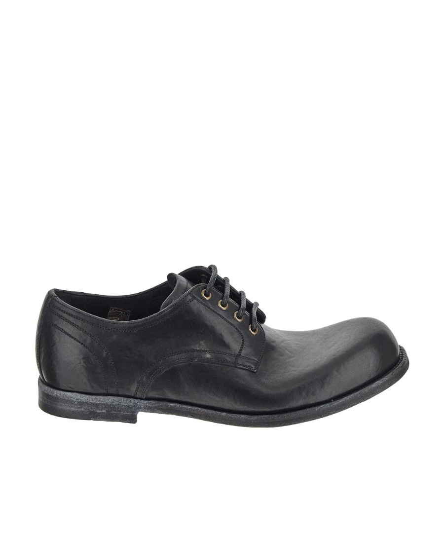 Dolce & Gabbana Man Lace-up Shoes Black Size 9 Leather In Black