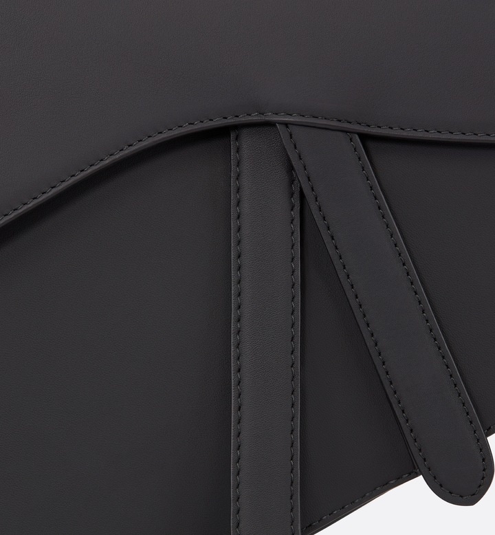 Dior Saddle Shoulder Bag In Black