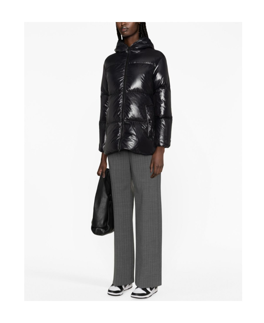 Duvetica Callia Black Nylon Down Jacket In Black